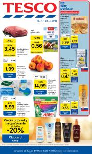 tesco - Leták Tesco platný od 16.07. do 22.07.