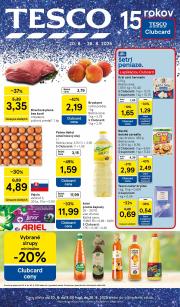 tesco - Leták Tesco platný od 20.08. do 26.08.