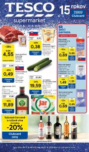 tesco - Leták Tesco supermarket platný od 17.09. do 23.09.