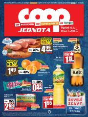 coop-jednota - COOP Jednota - Tempo leták platný od 16.01. - 22.01.