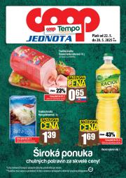 coop-jednota - COOP Jednota - Tempo leták platný od 22.05. - 28.05.