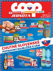 coop-jednota - Leták COOP Jednota - Tempo platný od 12.06. do 18.06.