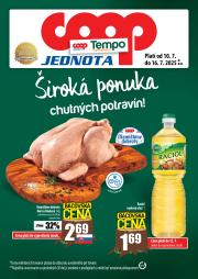 coop-jednota - Leták COOP Jednota - Tempo platný od 10.07. do 16.07.