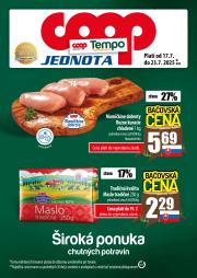 coop-jednota - Leták COOP Jednota - Tempo platný od 17.07. do 23.07.
