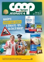coop-jednota - Leták COOP Jednota - Tempo platný od 07.08. do 13.08.