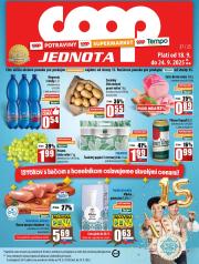 coop-jednota - Leták COOP Jednota platný od 18.09. do 24.09.