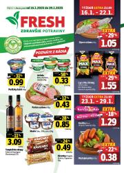 fresh - Fresh - Východné Slovensko leták platný od 16.01. - 29.01.