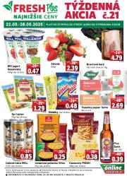 fresh - Fresh Plus leták platný od 22.05. - 28.05.