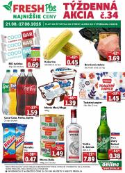 fresh - Leták Fresh Plus platný od 21.08. do 27.08.