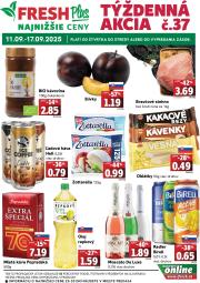 fresh - Leták Fresh Plus platný od 11.09. do 17.09.