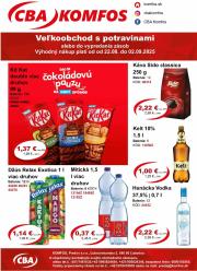 cba - Leták CBA - Veľkoobchod platný od 22.08. do 02.09.