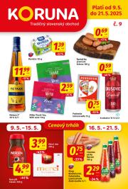 koruna - Koruna leták platný od 09.05. - 21.05.
