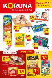 koruna - Koruna leták platný od 23.05. - 04.06.