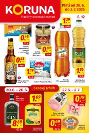 koruna - Leták Koruna platný od 20.06. do 02.07.