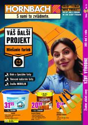 hornbach - Leták HORNBACH - Miešanie farieb platný od 23.07. do 06.08.