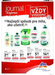 dm-drogerie - dm drogerie - Journal express leták platný od 15.04. - 30.04.