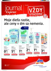 dm-drogerie - dm drogerie - Journal express leták platný od 15.05. - 31.05.
