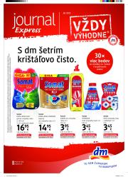 dm-drogerie - Leták dm drogerie - Journal express platný od 15.07. do 31.07.