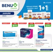 benu-lekaren - BENU Lekáreň leták platný od 02.01. - 31.01.