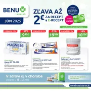benu-lekaren - BENU Lekáreň leták platný od 02.06. - 30.06.