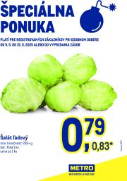 metro - Metro - Špeciálna ponuka - Šalát leták platný od 09.05. - 15.05.