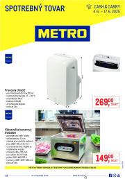 metro - Leták Metro - Spotrebný tovar platný od 04.06. - 17.06.