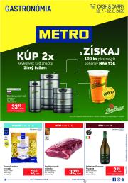 metro - Leták Metro - Gastronómia platný od 16.07. do 12.08.