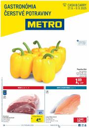 metro - Leták Metro - Gastronómia platný od 27.08. do 09.09.