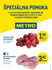 metro - Leták Metro - Špeciálna ponuka platný od 17.09. do 23.09.