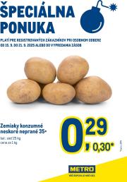 metro - Leták Metro - Špeciálna ponuka - Zemiaky platný od 15.09. do 21.09.