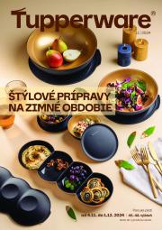 tupperware - Tupperware - Štýlové prípravy na zimné obdobie leták platný od 04.11. - 01.12.