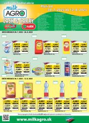 milk-agro - Leták Milk Agro - Cash & Carry platný od 30.07. do 12.08.