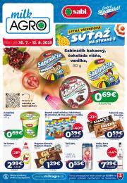 milk-agro - Leták Milk Agro platný od 30.07. do 12.08.