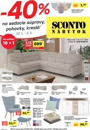 sconto-nabytok - SCONTO nábytok leták platný od 22.01. - 02.02.