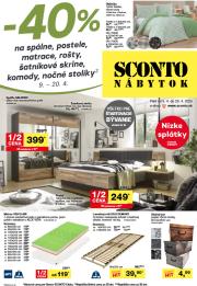 sconto-nabytok - SCONTO nábytok leták platný od 09.04. - 29.04.