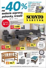 sconto-nabytok - SCONTO nábytok leták platný od 30.04. - 11.05.