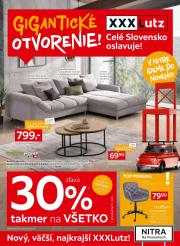 xxxlutz - Leták XXXLutz - Zľava 30% na takmer všetko platný od 01.09. do 14.09.