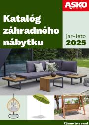 asko-nabytok - Leták ASKO NÁBYTOK- Záhradný katalóg 2025 platný od 01.04. do 31.08.