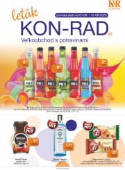 kon-rad - Leták KON - RAD platný od 01.08. do 31.08.