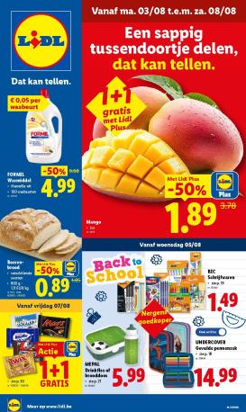 lidl - Lidl folder voor volgende week van maandag 03/08/2026 tot zaterdag 08/08/2026