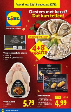lidl - De Lidl folder geldig vanaf 22/12 t/m 31/12