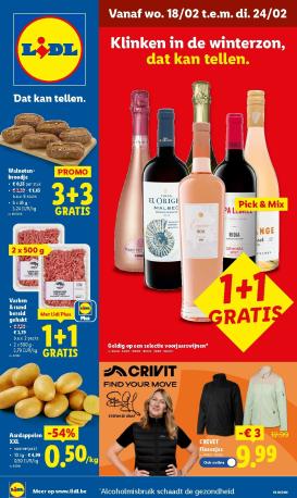 lidl - De Lidl folder geldig vanaf 18/02/2026 t/m 24/02/2026
