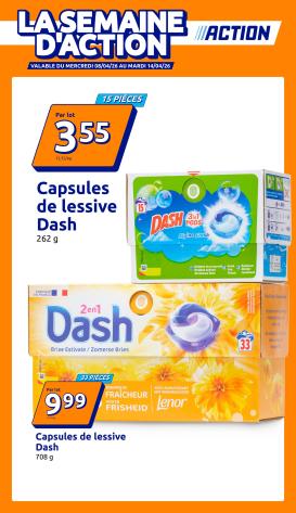 action - Toekomstige Action folder geldig van woensdag 08/04/2026 tot dinsdag 14/04/2026