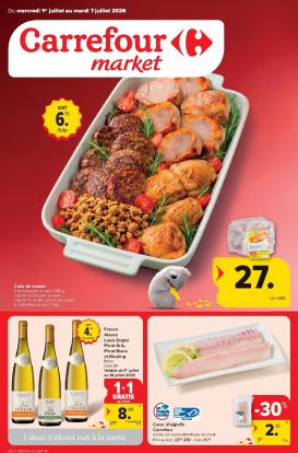carrefour-market - Carrefour Market folder voor volgende week van woensdag 01/07/2026 tot dinsdag 07/07/2026