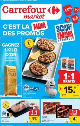 carrefour-market - Carrefour Market folder voor volgende week van woensdag 07/10/2026 tot dinsdag 13/10/2026