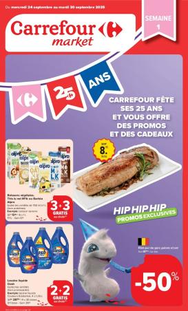 carrefour-market - Carrefour Market folder geldig vanaf 24/09 - 30/09