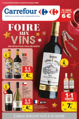 carrefour-market - De Carrefour Market - Market Foire aux vins folder geldig vanaf 29/10 t/m 10/11
