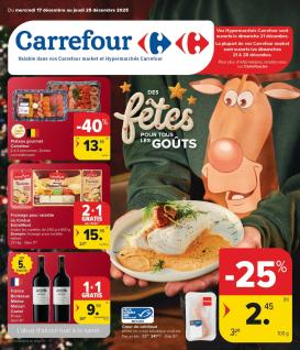 carrefour-market - De Carrefour Market folder geldig vanaf 17/12 t/m 25/12