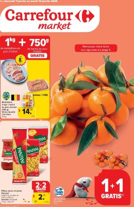 carrefour-market - De Carrefour Market folder geldig vanaf 07/01 t/m 13/01