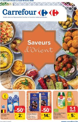 carrefour-market - De Carrefour Market - Saveurs d'Orient folder geldig vanaf 04/02/2026 t/m 16/02/2026